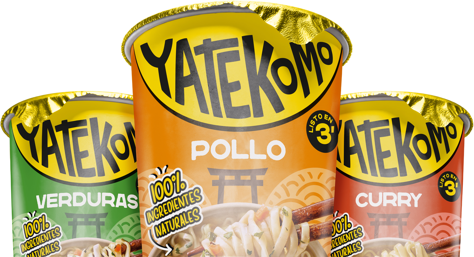 Vasos de Yatekomo